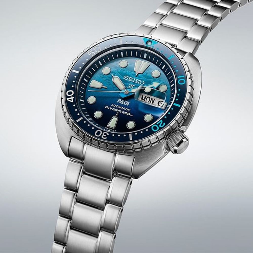 SEIKO 精工 PROSPEX系列 PADI 特別版 海龜 潛水機械腕錶-45mm 4R36-06Z0F/SRPK01K1_SK040