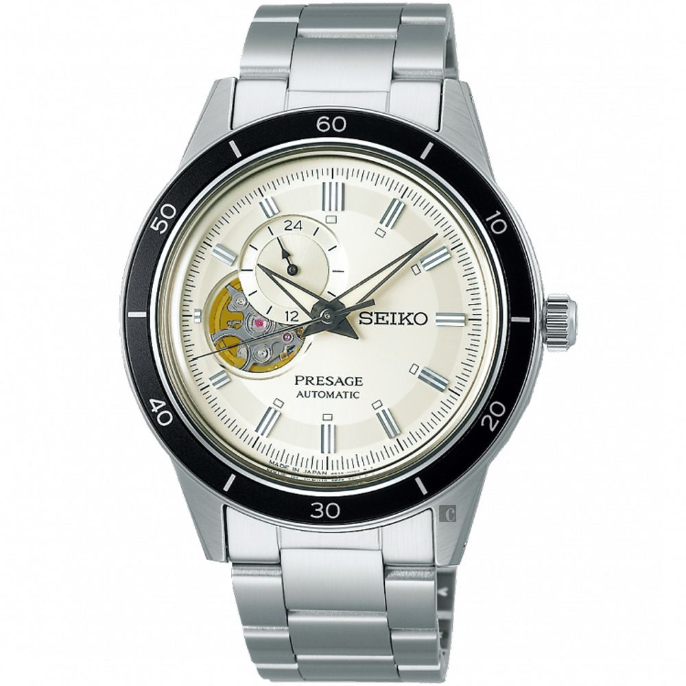 SEIKO 精工 Presage Style60s系列機械錶-40.8mm 4R39-00Z0S(SSA423J1)