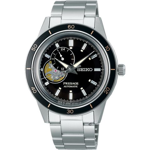 SEIKO 精工 presage 60年代復古機械腕錶4R39-00Z0D(SSA425J1)