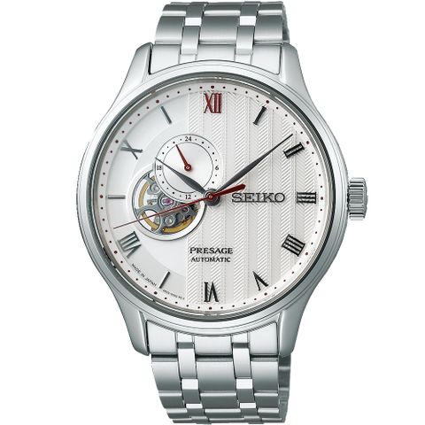 SEIKO 精工 Presage 日式庭園經典機械錶-41.8mm (SSA443J1/4R39-00W0S)