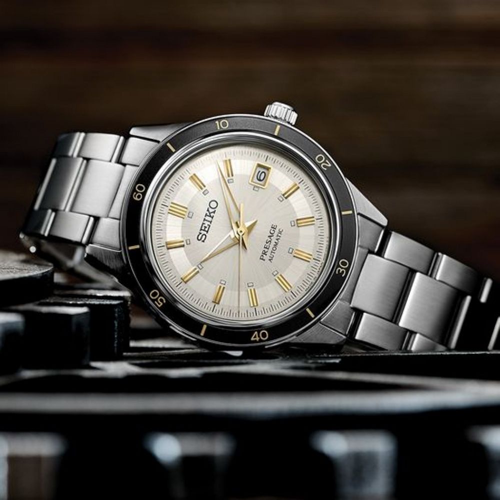 SEIKO 精工 PRESAGE Style60’s 機械腕錶 618 年中慶 禮物 (SRPG03J1/4R35-05A0S)