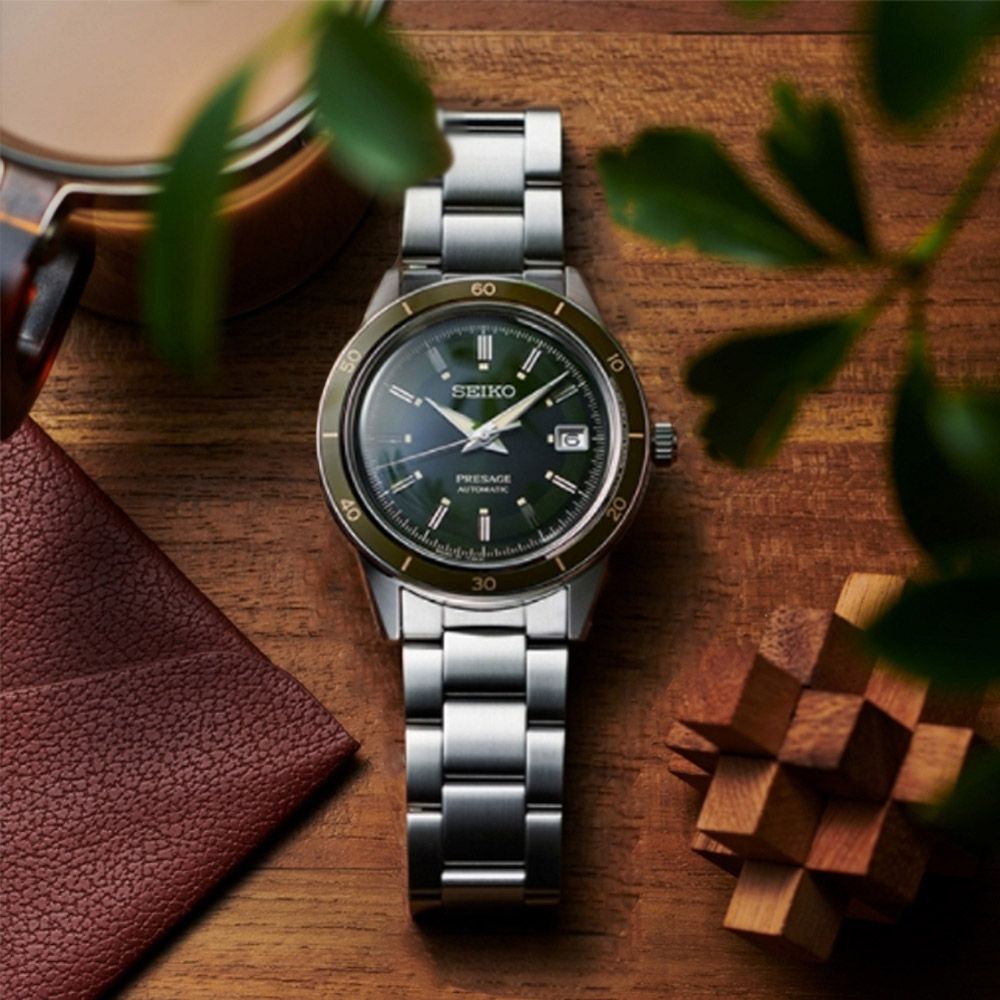 SEIKO 精工 PRESAGE Style60’s 機械腕錶 禮物 推薦 (SRPG07J1/4R35-05A0G)