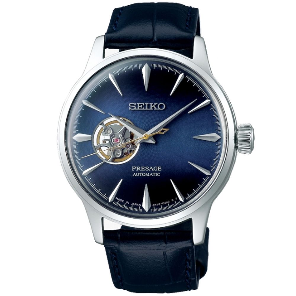 SEIKO 精工 PRESAGE 調酒師 開芯機械腕錶 禮物推薦 送禮首選 (SSA405J1/4R38-01N0B)