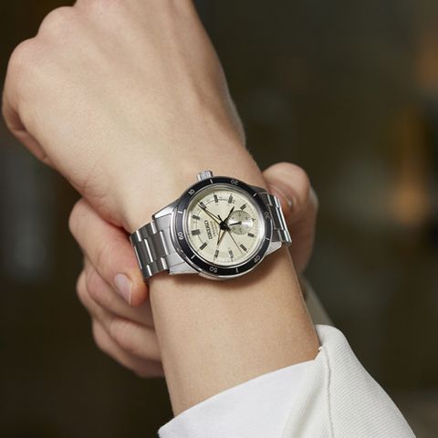 SEIKO 精工 PRESAGE系列 Style 60s 復刻60年代機械腕錶 (SSA447J1/4R57-00T0S)