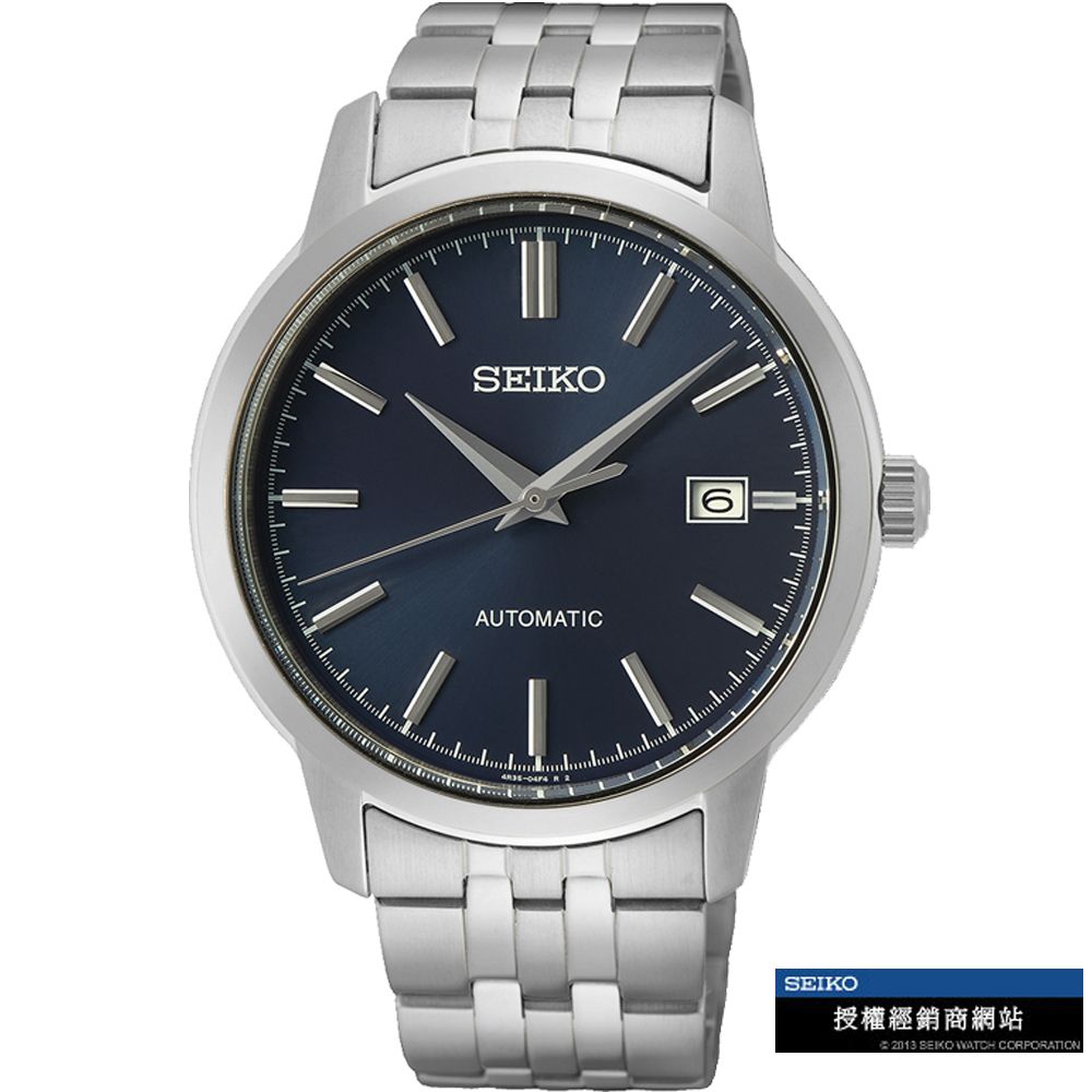 SEIKO 精工   簡約沉穩機械腕錶-(4R35-05J0B/SRPH87K1)