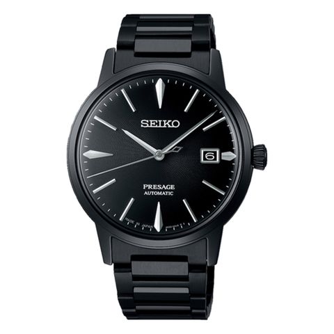 SEIKO 精工 Presage東京黑天鵝絨調酒機械表款 男錶39.5mm (SRPJ15J1/4R35-05E0SD)