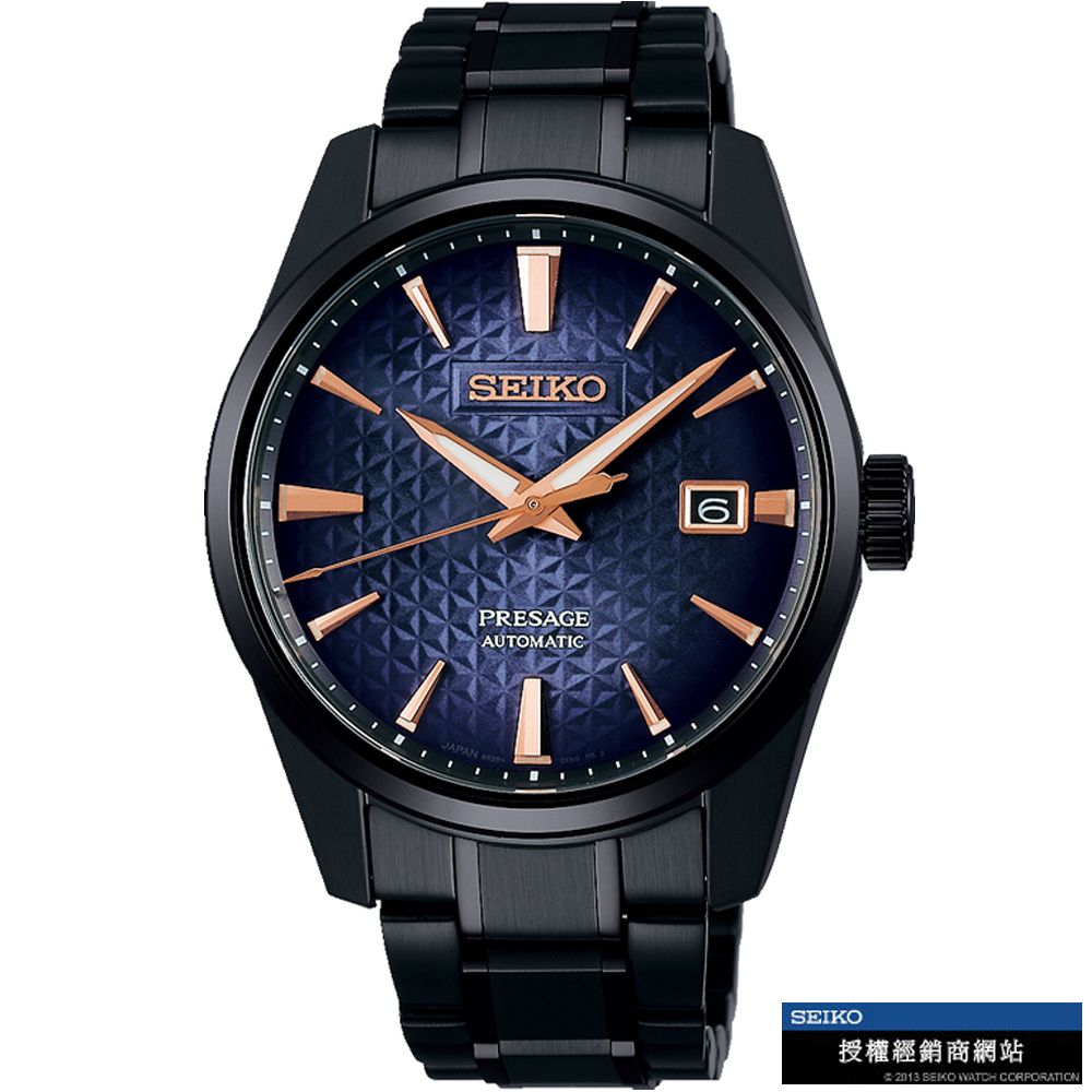 SEIKO 精工   Presage 新銳三針系列 限量 曙 Akebono機械錶(SPB363J1/6R35-02T0SD)-39.3mm