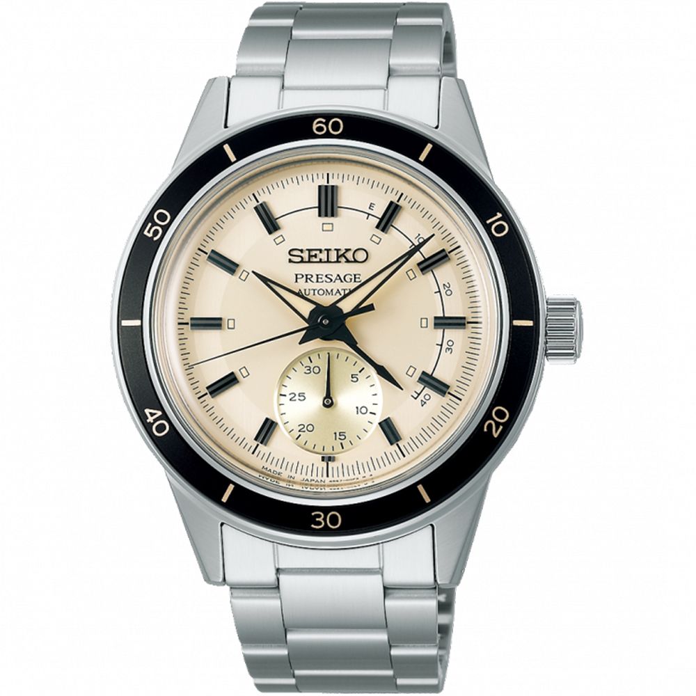 SEIKO 精工   PRESAGE Style60s系列復古機械錶/40.8mm (4R57-00T0S/SSA447J1)SK003