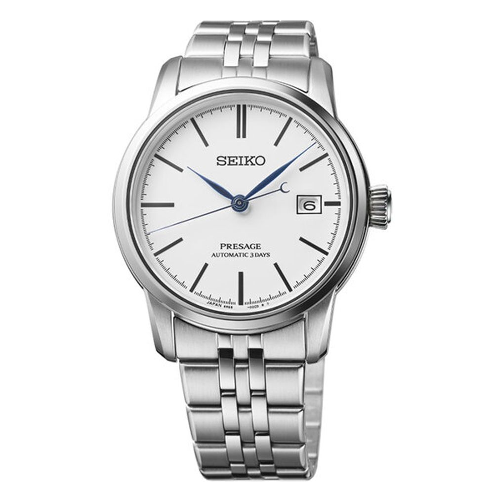 SEIKO 精工 PRESAGE 職人工藝 琺瑯機械腕錶 618 年中慶 禮物 (SPB403J1/6R55-00D0S)