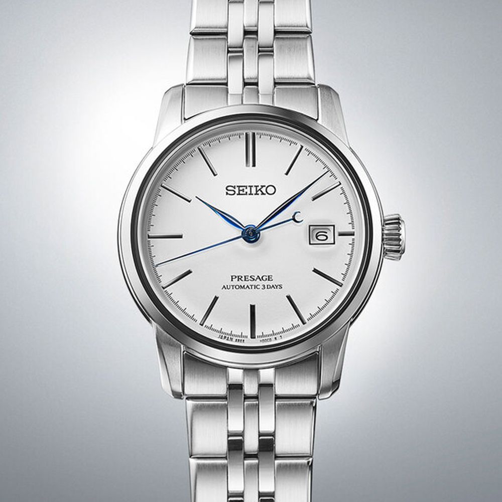 SEIKO 精工 PRESAGE 職人工藝 琺瑯機械腕錶 618 年中慶 禮物 (SPB403J1/6R55-00D0S)