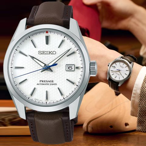 登錄享3年保固🔹送多項好禮SEIKO 精工 PRESAGE 新銳系列 製錶110週年 機械腕錶 禮物推薦 畢業禮物 (SPB413J1/6R55-00F0S) SK042