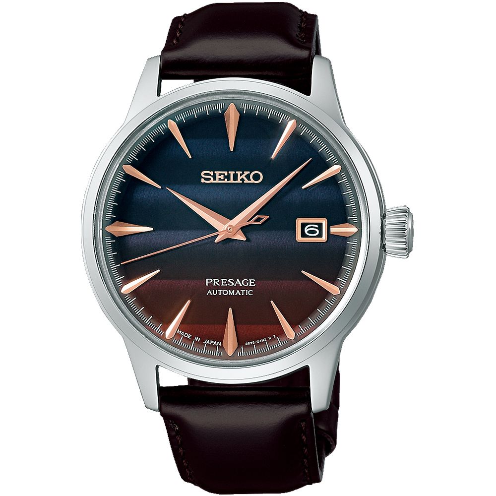 SEIKO 精工   PRESAGE 限定款調酒師系列機械錶/40.5mm (4R35-06F0P/SRPK75J1)SK003