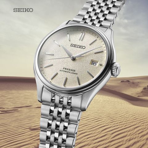 SEIKO 精工 Presage經典系列 職人美學機械錶-米白40.2mm_SK028 SPB463J1/6R55-00H0S