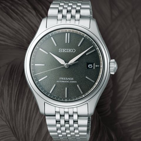 SEIKO 精工 Presage 經典商務機械錶-40.2mm SPB465J1/6R55-00H0D_SK040