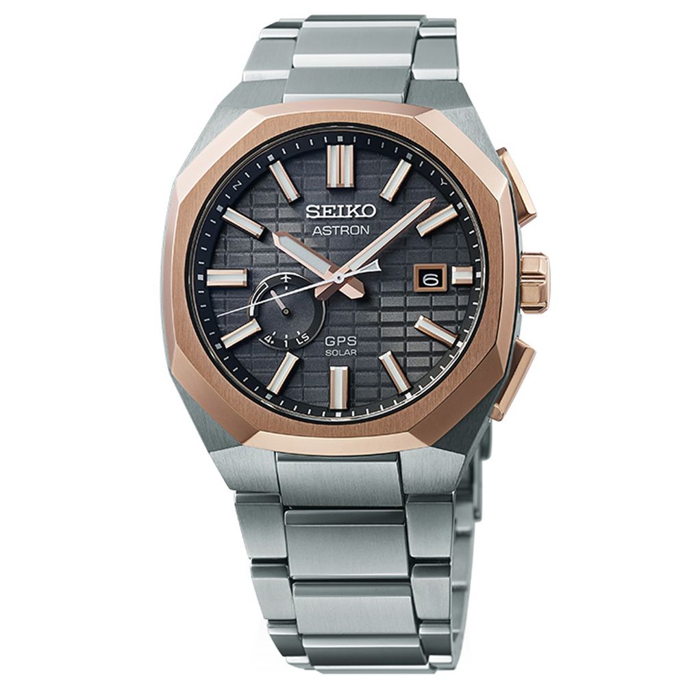 SEIKO 精工 Astron GPS 太陽能腕錶 禮物推薦 送禮首選 (3X62-0AA0K/SSJ014J1)