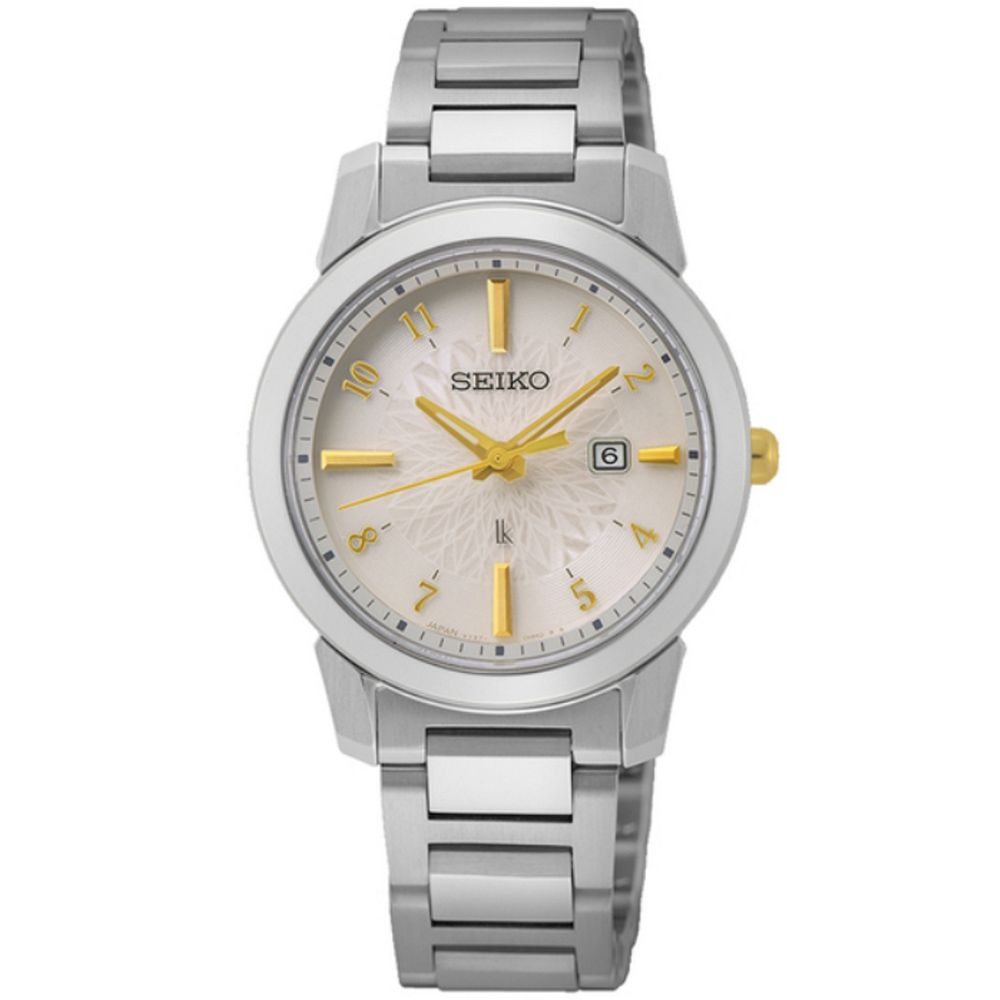 SEIKO 精工 Lukia 太陽能 大三針腕錶 618 年中慶 禮物 (SUT413J1/V137-0DK0KS)