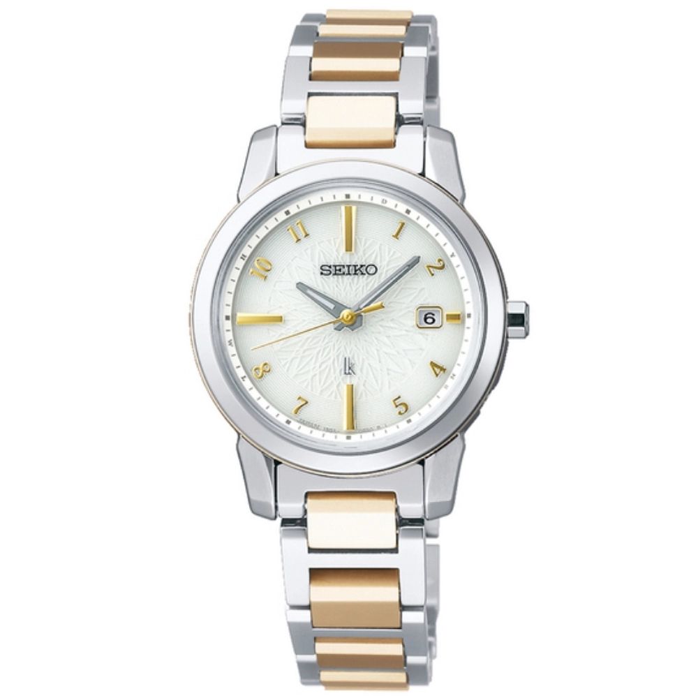 SEIKO 精工 Lukia 太陽能 電波腕錶 618 年中慶 禮物 (SSQV082J/1B35-0AN0KS)