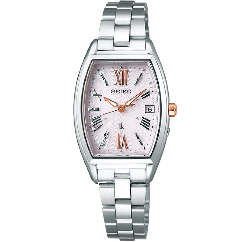 SEIKO 精工   LUKIA 太陽能 慾望巴黎電波女錶-SSVW167J(1B32-0AA0F)