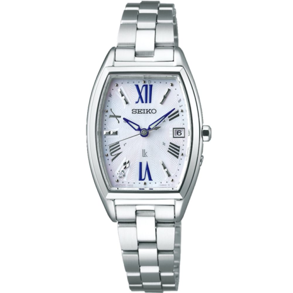 SEIKO 精工   LUKIA 太陽能 慾望巴黎電波腕錶(1B32-0AA0W) SSVW165J