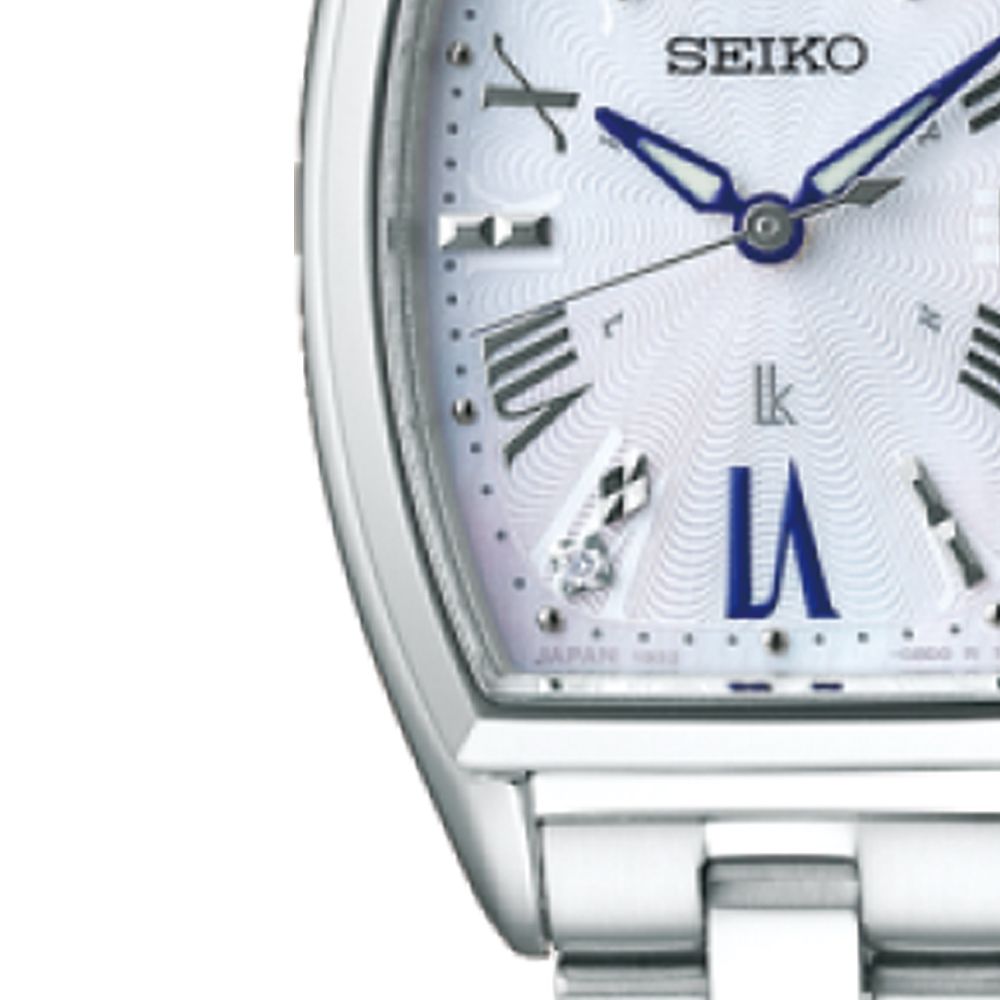 SEIKO 精工   LUKIA 太陽能 慾望巴黎電波腕錶(1B32-0AA0W) SSVW165J