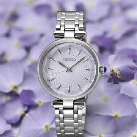 SEIKO 精工錶 典雅 女錶 手錶 禮物-30mm(SRZ553P1/7N01-0KX0B)