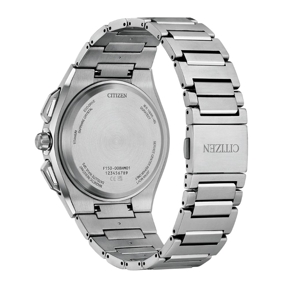 CITIZEN 星辰 GENTS Satellite Wave X 限量 鈦金屬GPS衛星對時錶-藍 CC3097-52L