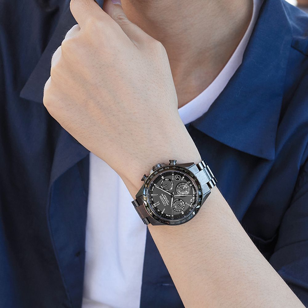 CITIZEN 星辰 GENTS HAKUTO-R 鈦金屬 GPS光動能腕錶 畢業禮物 送禮 推薦 44.6mm/CC4067-66E