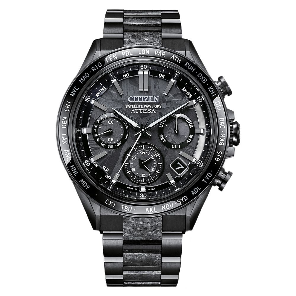 CITIZEN 星辰 GENTS HAKUTO-R 限量 光動能GPS衛星對時鈦金屬 計時腕錶 CC4067-66E