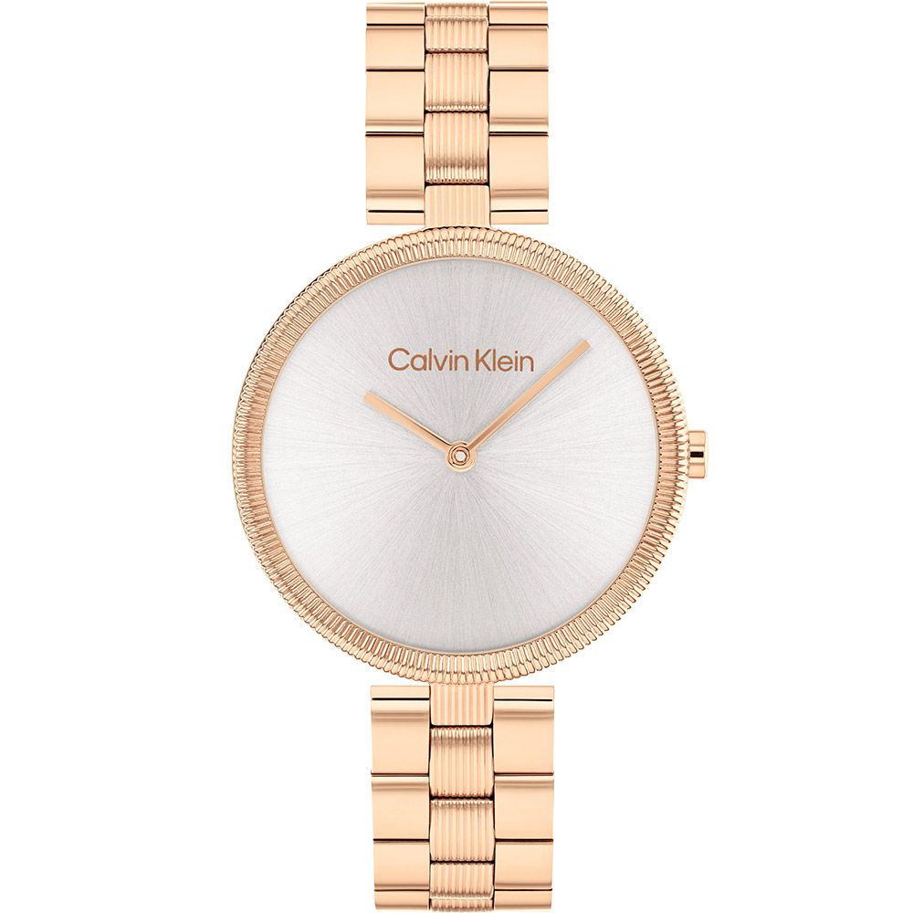 Calvin Klein 凱文克萊 CK Gleam 雙針極簡女錶-32mm(25100013)