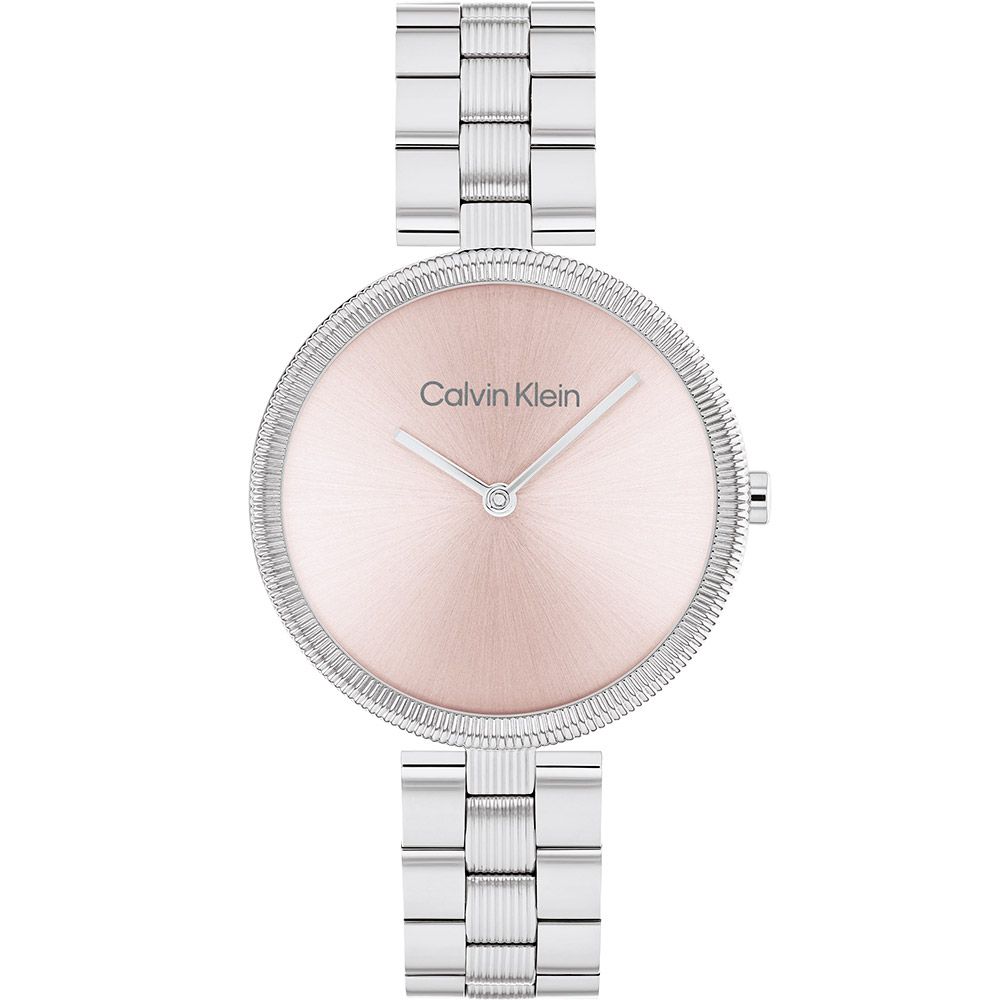 Calvin Klein 凱文克萊 CK 母親節廣告款 Gleam 雙針極簡女錶-32mm(25100015)