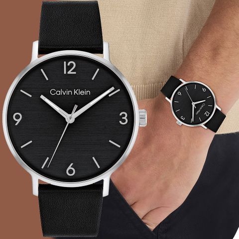 618購物節★精選推薦Calvin Klein 凱文克萊 CK Modern 皮帶手錶-42mm(25200437)