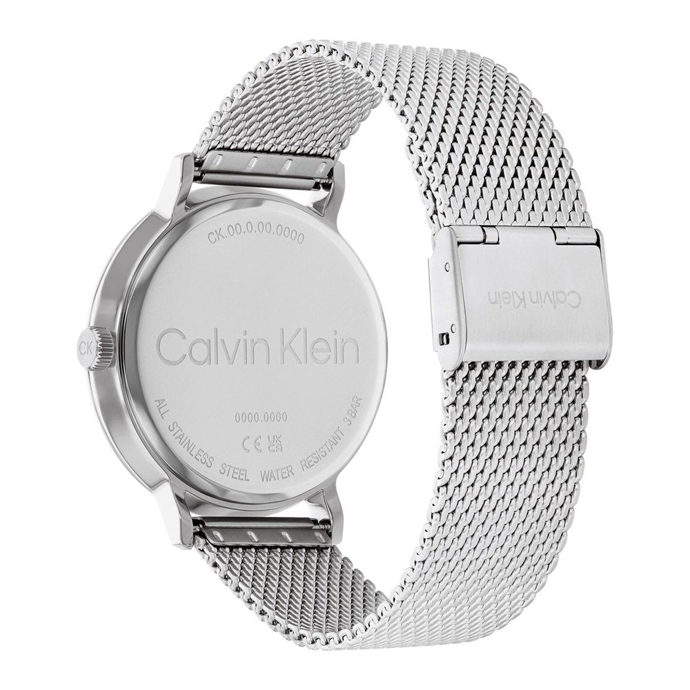 Calvin Klein 凱文克萊 米蘭帶時尚腕錶/銀/42mm/CK25200433