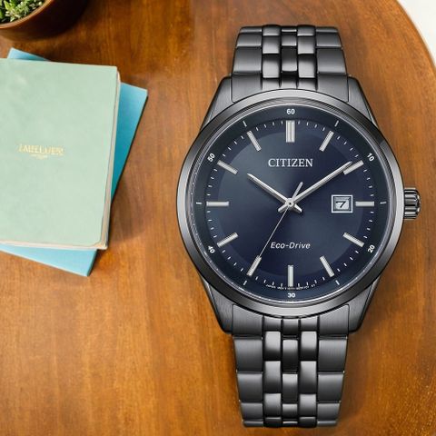 CITIZEN 星辰 光動能經典三針手錶(BM7567-50L)