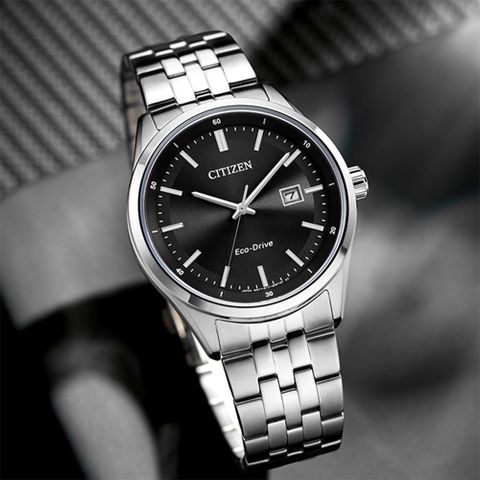 CITIZEN 星辰 光動能經典三針手錶(BM7560-59E)