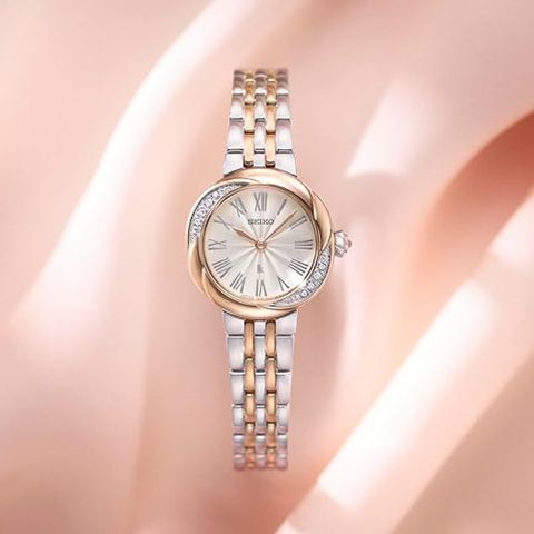 SEIKO 精工 LUKIA 羅馬刻度 時尚女錶 手錶 指針錶-4N30-00V0KS/SSWA002J