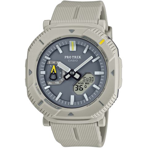 CASIO PRO TREK 太陽能輕型旋轉錶圈藍芽登山錶/PRJ-B001-7