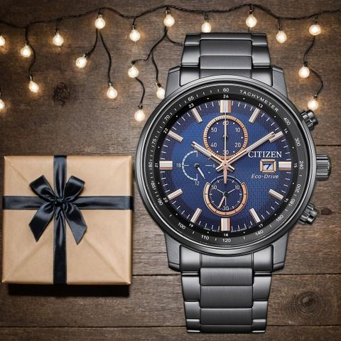 CITIZEN 星辰 亞洲限定 情人節推薦款 光動能計時手錶(CA0845-83L)