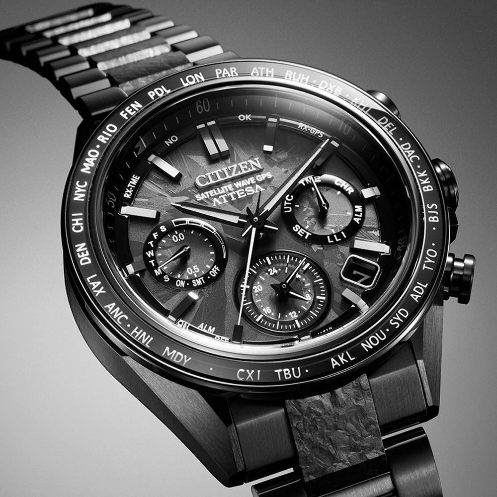 CITIZEN 星辰 GENTS GPS衛星對時 鈦金屬 光動能腕錶 父親節 禮物 送禮 推薦 CC4067-66E