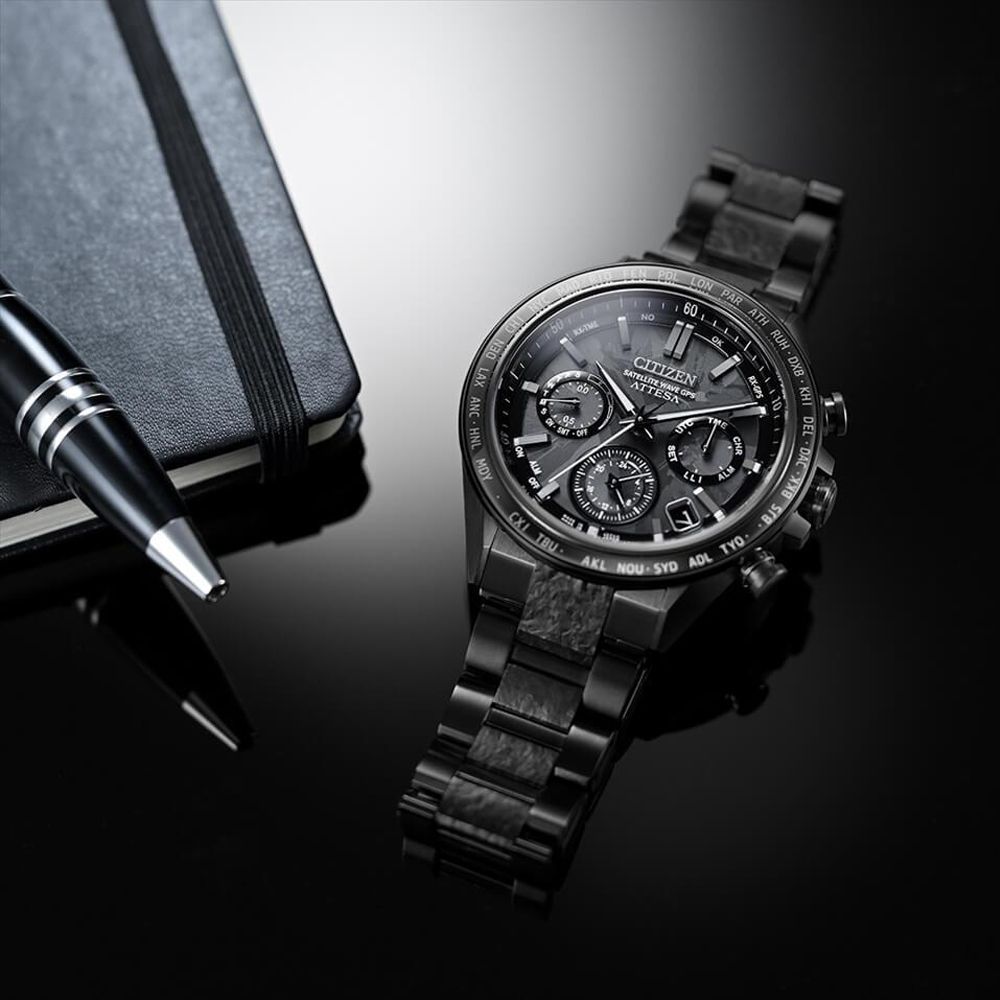 CITIZEN 星辰 GENTS GPS衛星對時 鈦金屬 光動能腕錶 父親節 禮物 送禮 推薦 CC4067-66E