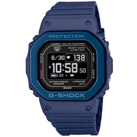 CASIO 卡西歐 G-SHOCK G-SQUAD 強悍耐用 太陽能運動腕錶 女神節 禮物 推薦 DW-H5600MB-2