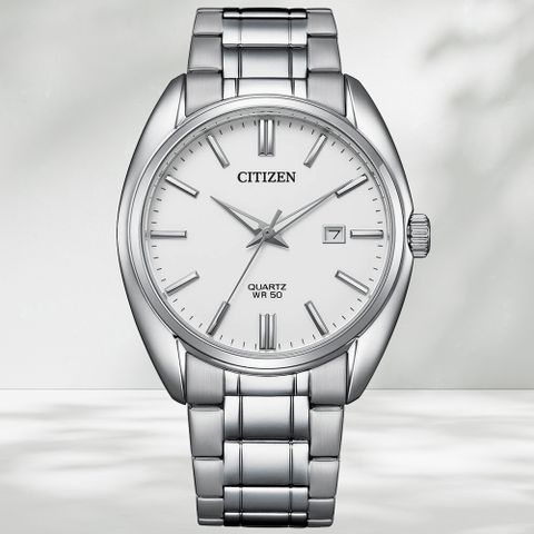 CITIZEN星辰 GENTS系列 簡約時尚腕錶 41mm / BI5100-58A