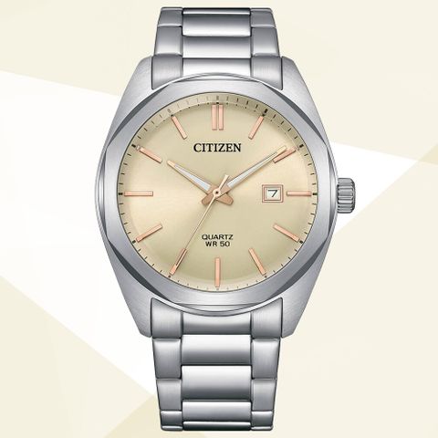 CITIZEN星辰 GENTS系列 簡約時尚腕錶 41mm / BI5110-54B