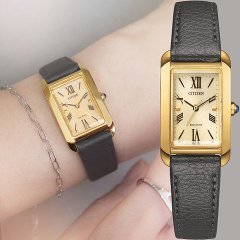 CITIZEN 星辰 L系列 光動能大三針女錶 EW5622-09P