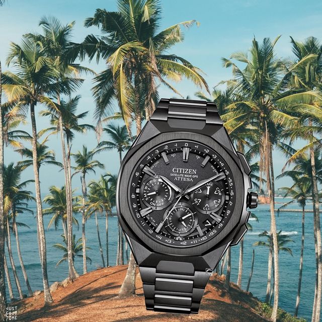 CITIZEN 星辰 CC4105-69E ATTESA GPS對時 陶瓷錶圈 光動能腕錶 44mm
