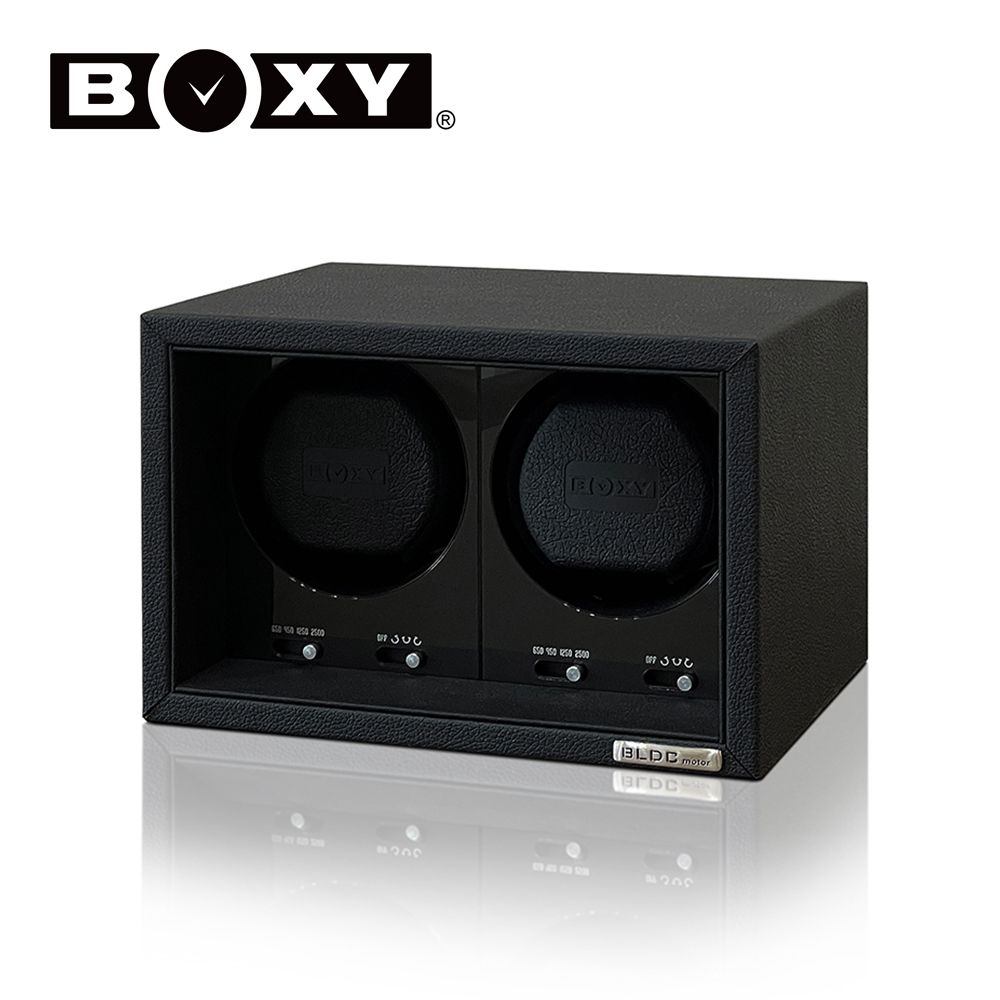 BOXY 【手錶自動上鍊盒】【大錶專用】Safe ECO-04 PLUS 2支裝 4種模式 機械錶專用 旋轉盒 可放保險箱