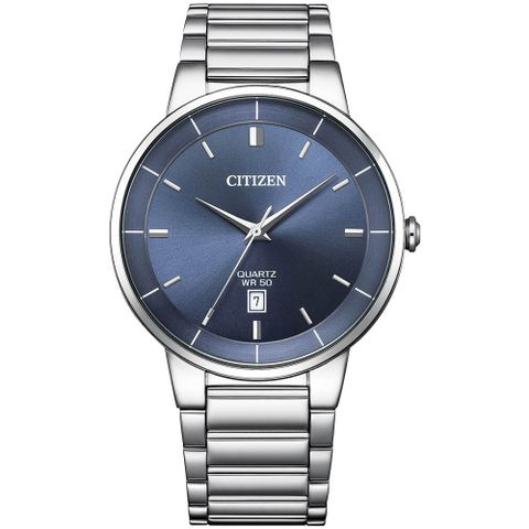 【CITIZEN星辰】紳士休閒鋼帶錶 BI5120-51L