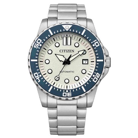 CITIZEN 星辰 自動上鍊機械鋼帶錶 NJ0171-81A