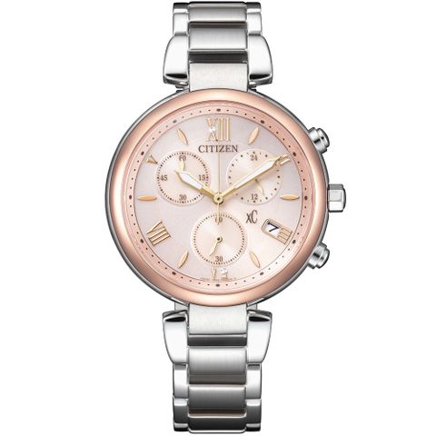 CITIZEN XC優雅光芒廣告款光動能腕錶FB1455-50W