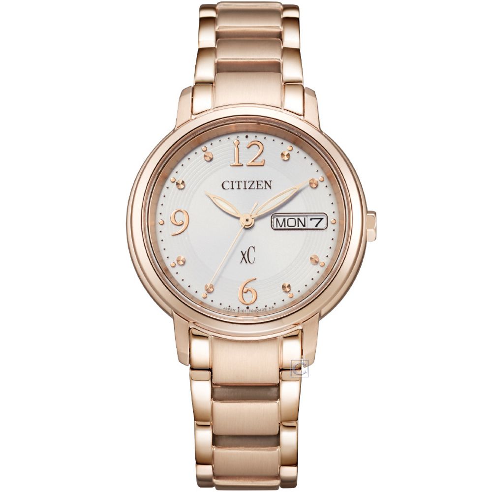 CITIZEN 星辰  xC自信魅力光動能腕錶-EW2426-54A