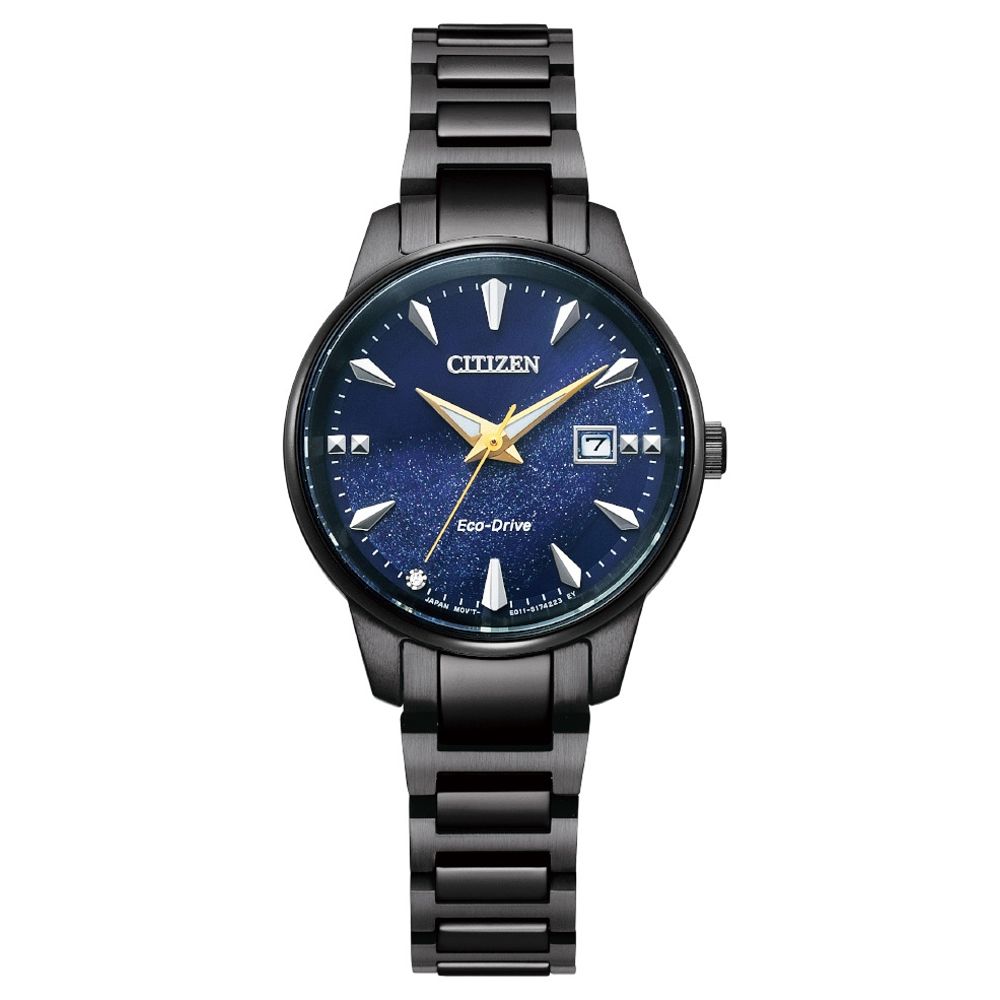 CITIZEN 星辰  經典質感光動能腕錶EW2598-83L